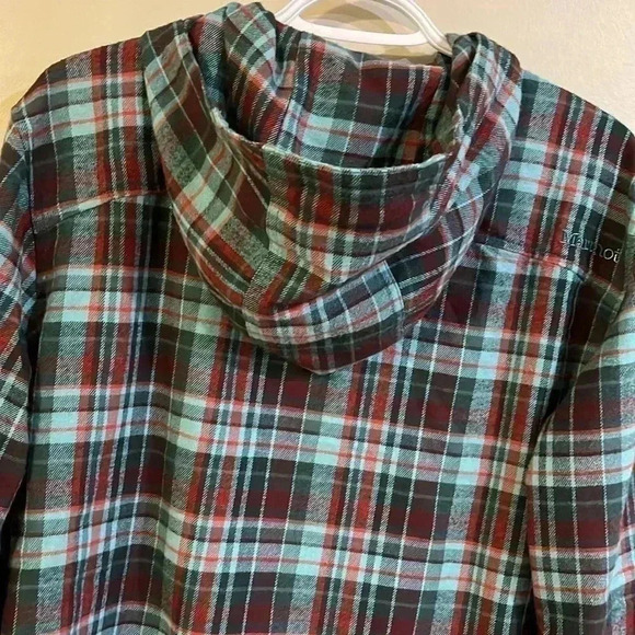 [M]Marmot SHELLEY MIDWEIGHT FLANNEL  HOODIE - WOMEN'S-NWOT - Picture 9 of 10